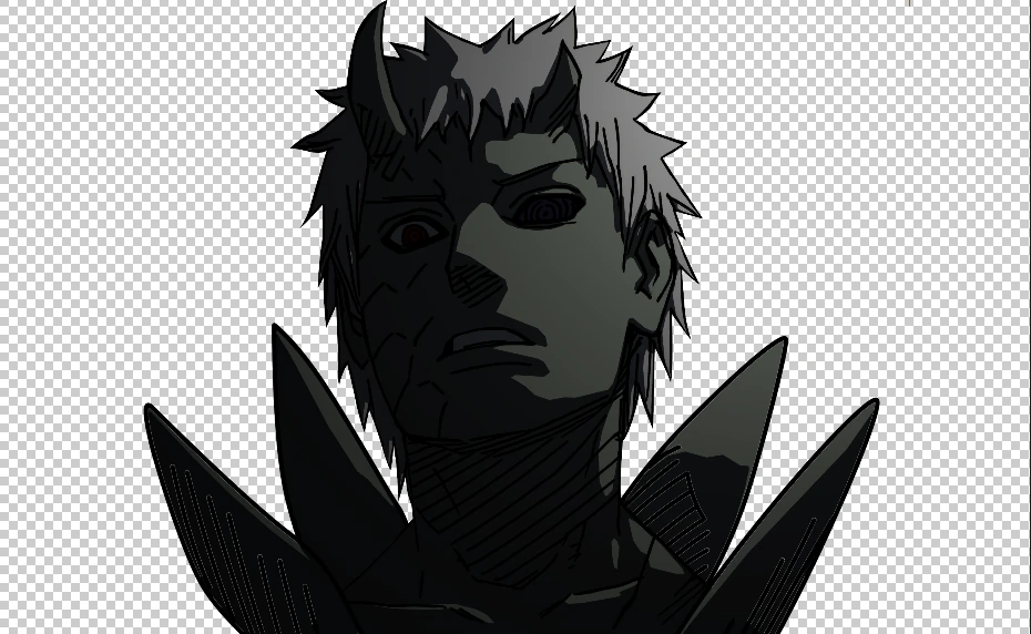 Anime artwork with dramatic lighting created with Efecs AnimeShadow
